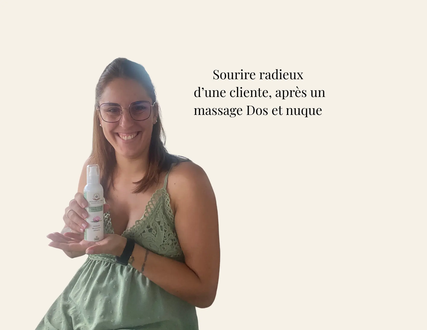 Huiles de massage 1000 mg CBD + huile essentielle, détente BOTANICA CBD