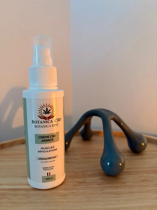 Crème CBD 1000mg + Arnica, récupération musculaire BOTANICA CBD