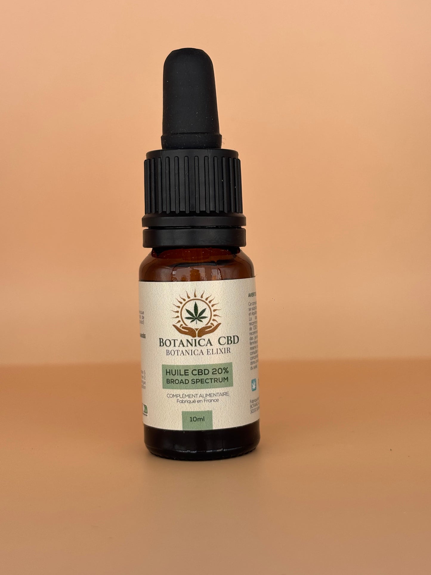 Huile Sublinguale CBD 20% broad spectrum,Détente