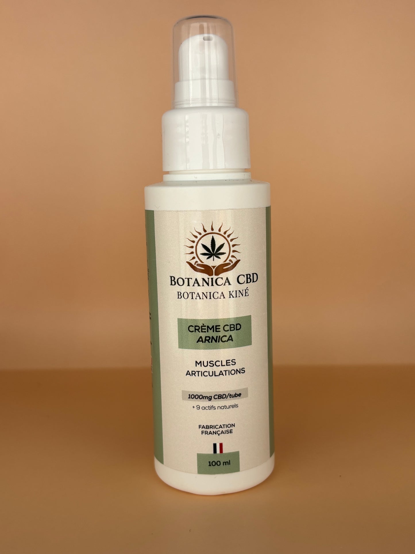 Crème CBD 1000mg + Arnica, récupération musculaire