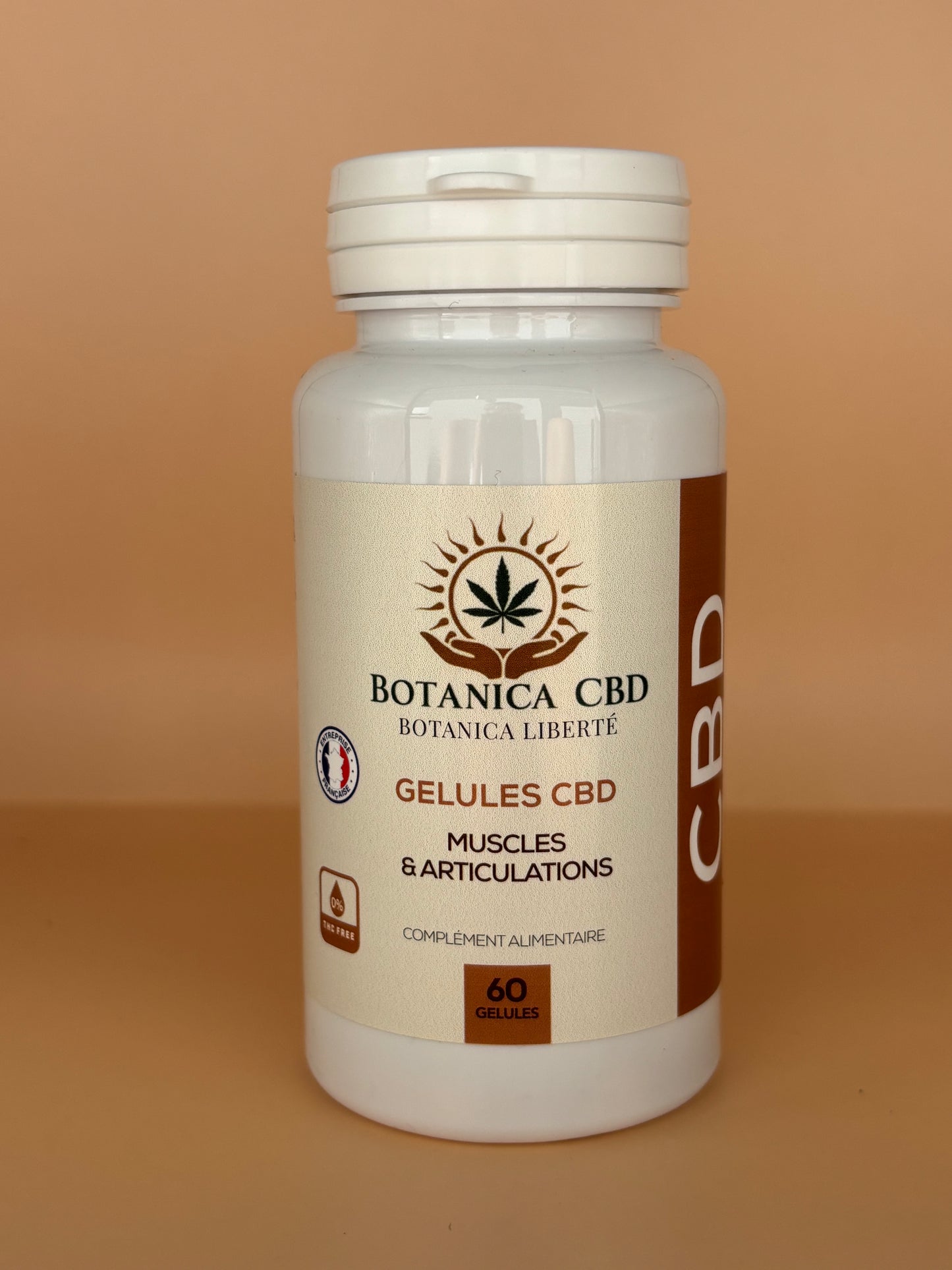 Gélules CBD 1500 mg+ curcumine, Mobilité