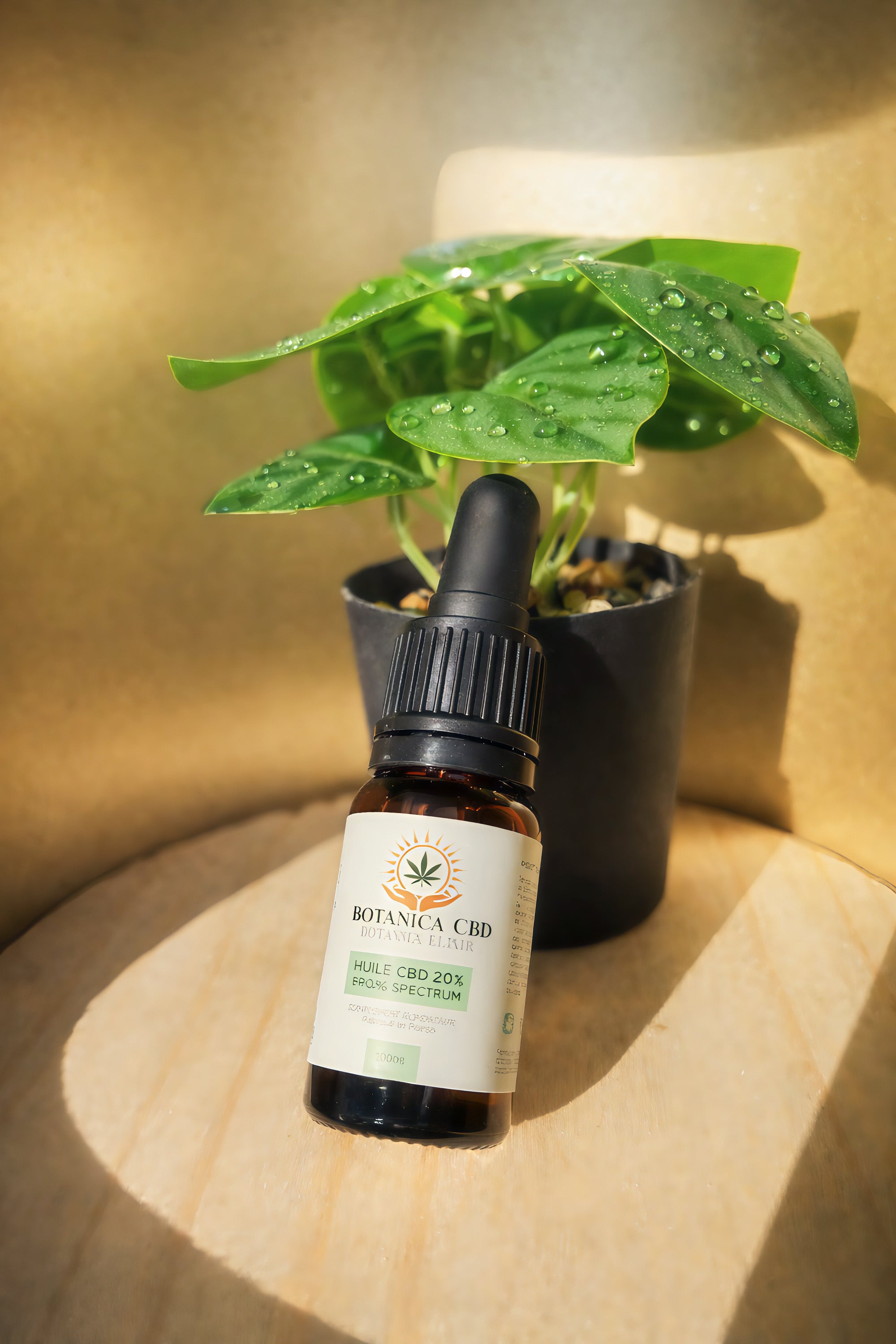 Huile Sublinguale CBD 20% broad spectrum,Détente