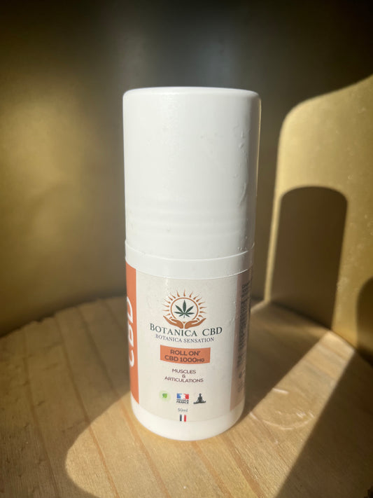 Roll'on CBD, 1000mg CBD, fraicheur&liberté articulaire