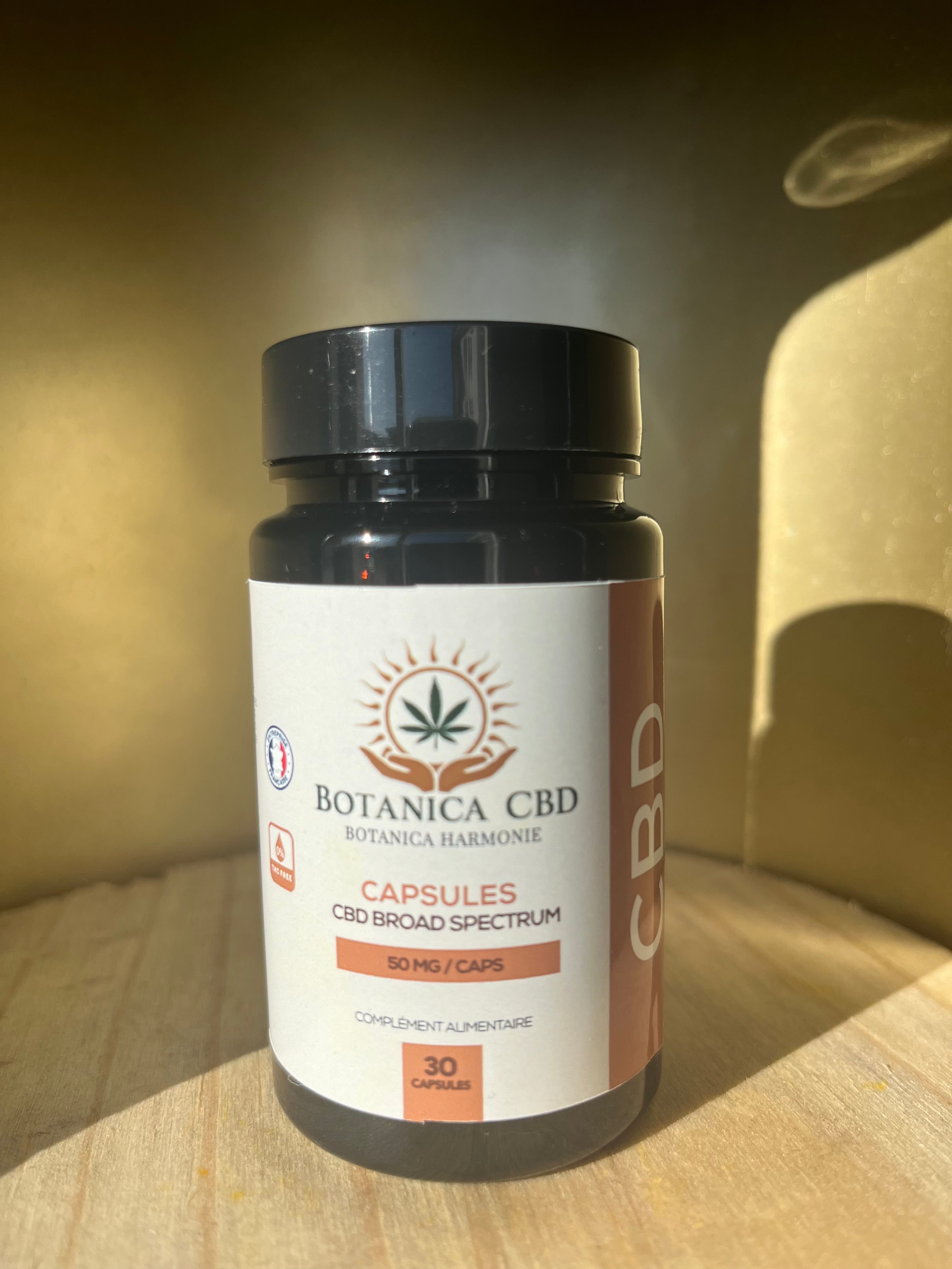 Capsules, 50 mg de CBD, Détente muscle
