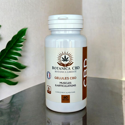 Gélules CBD 1500 mg+ curcumine, Mobilité