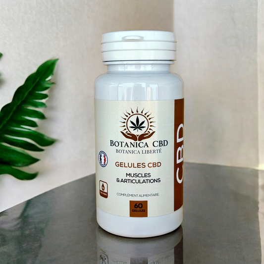 Gélules CBD 1500 mg+ curcumine, Mobilité