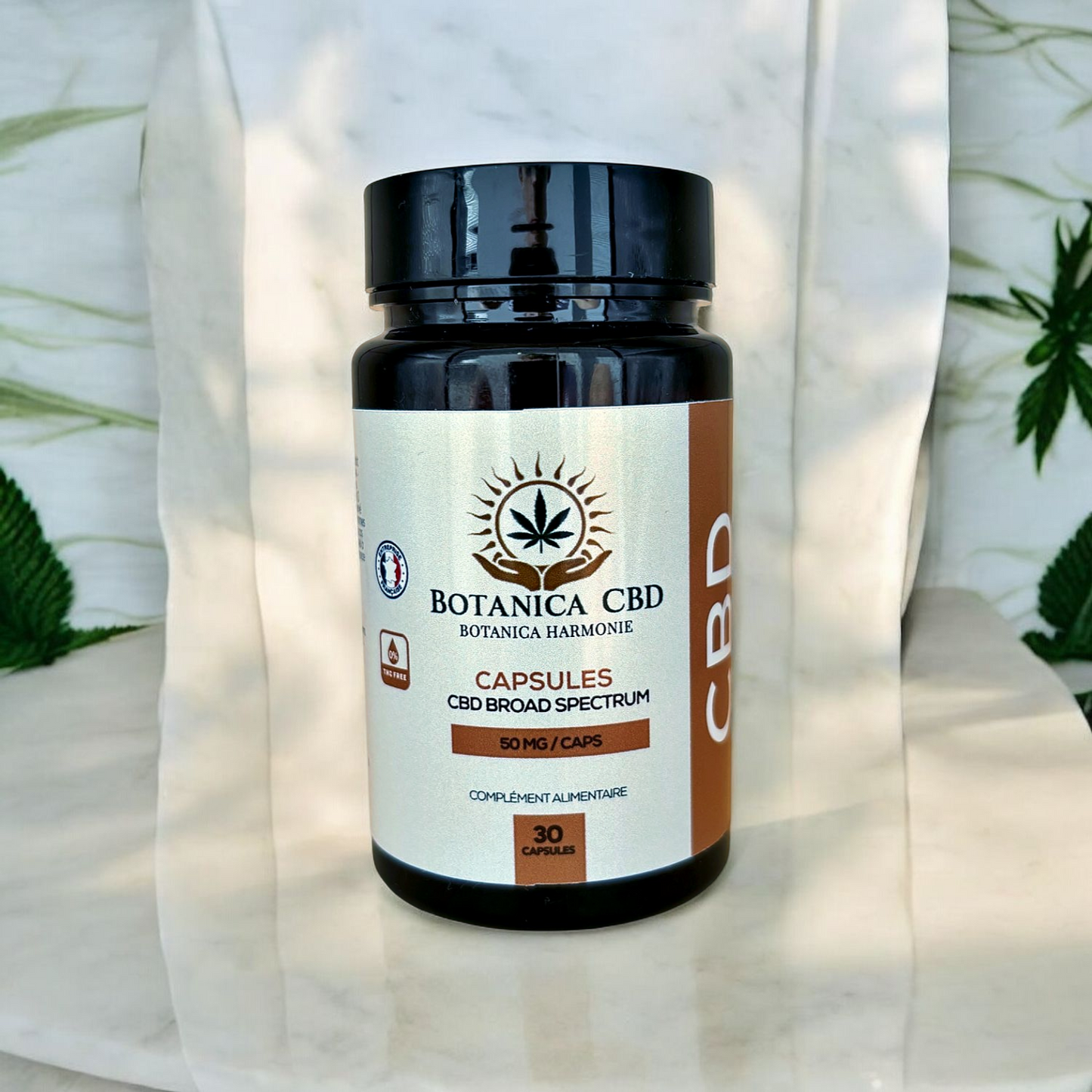 Capsules de CBD, broad Spectrum, 50 mg